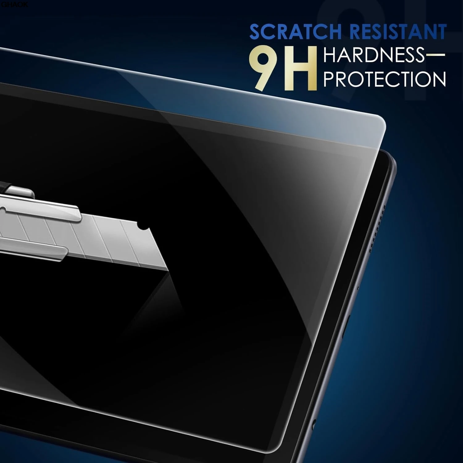 Tempered Glass Screen Protector for 13.2-inch Tablet - Anti-Scratch HD Protective Film