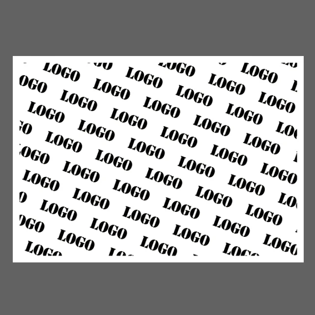100pcs/lot Handmade Soap Wrapping Paper Translucent Wax Paper Custom Tissue Paper Gift Wrapping Paper Customzied Logo 