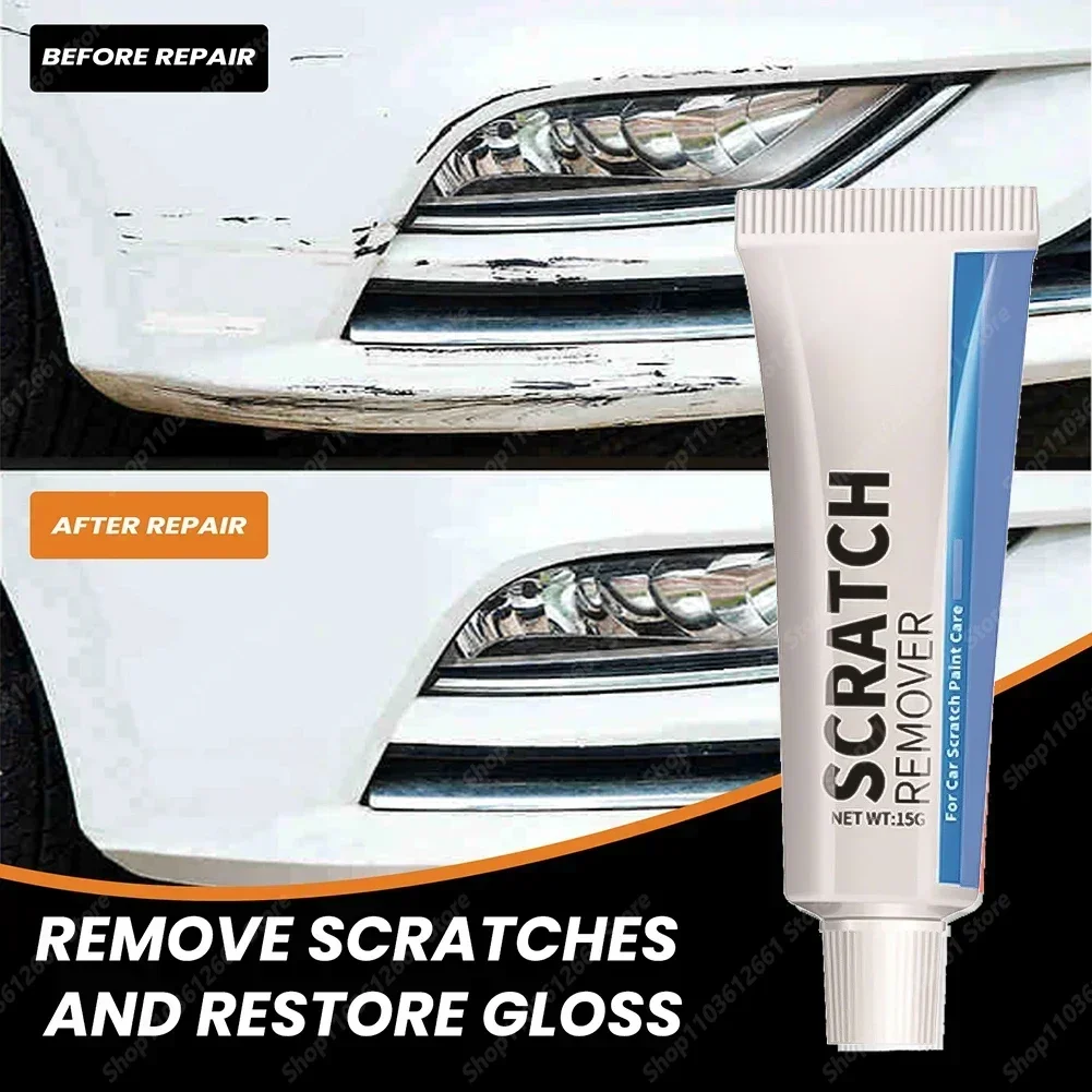Car Scratch Remover Car Polishing Paste Sponge Paint Care Smooth Body Remove Scratch Repair Broken Paint car scratch remover