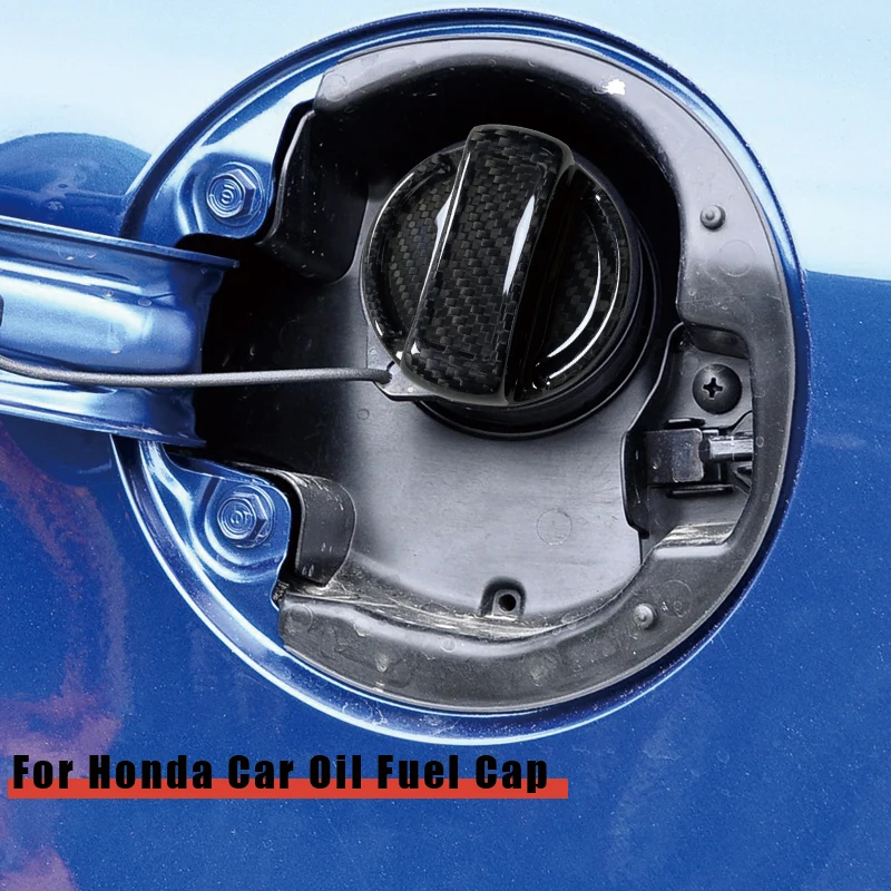 

Carbon Fiber Car Oil Fuel Cap Tank Cover For Honda S660 Civic CRV HRV Accord Jazz City Odyssey Pilot Fit Insight Amaze Freed
