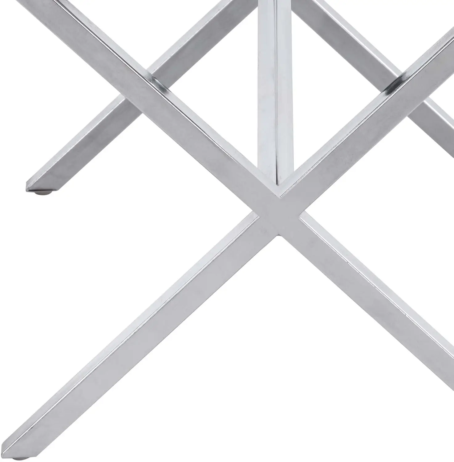 Vanity Stool,Modern PU Leather Ottoman Stool Chair for Vanity Bench with Metal X Legs, Rectangle Makeup Stools Padded Foot Rest