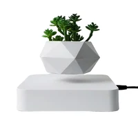 Levitating Air Bonsai Pot Rotation Flower Pot Planters Magnetic  Suspension Floating Pot Potted Plant Home Desk Decor 1