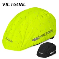 VICTGOAL Waterproof Reflective Cover For Bicycle Helmet Rainproof Cycling Helmet Rain Cover MTB Road Bike Helmet Dustproof Cover 1