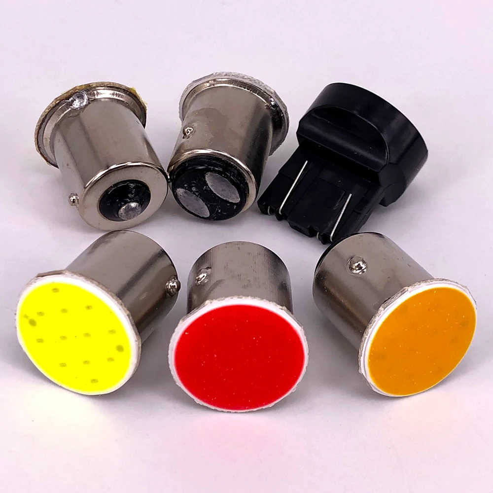LED  õ  COB 12 Ĩ, ڵ ׸ ,  ƮϷ Ĺ  õ, 100x P21W 1156 BA15S P21W 12v 24V