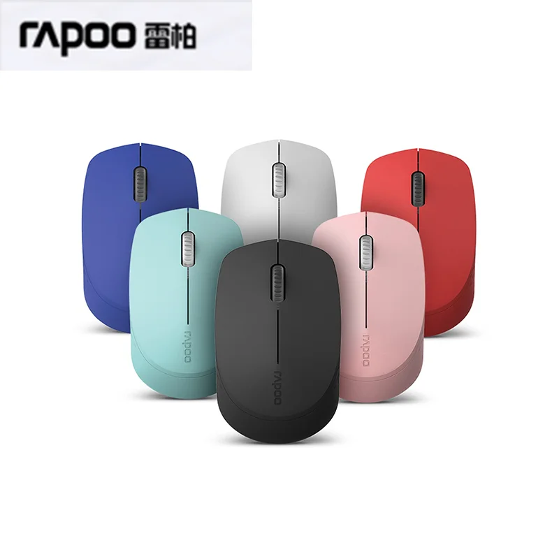 Rapoo 2023 Nuovo M100G Mouse Wireless Bluetooth Mouse Office Mute Compact Mac Desktop Laptop Regalo Di Compleanno Portatile Per Gli Amici