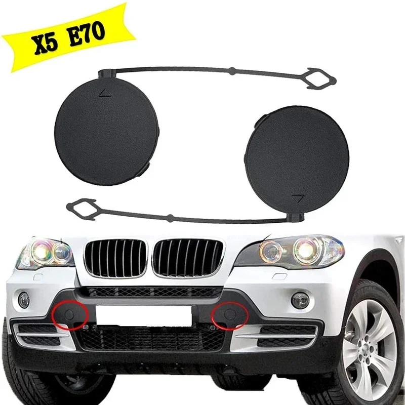Tappo Coprigancio Train Per BMW X5 E70 2006-2011 - Numero OEM 51127158448, Colore Nero - Foto 7