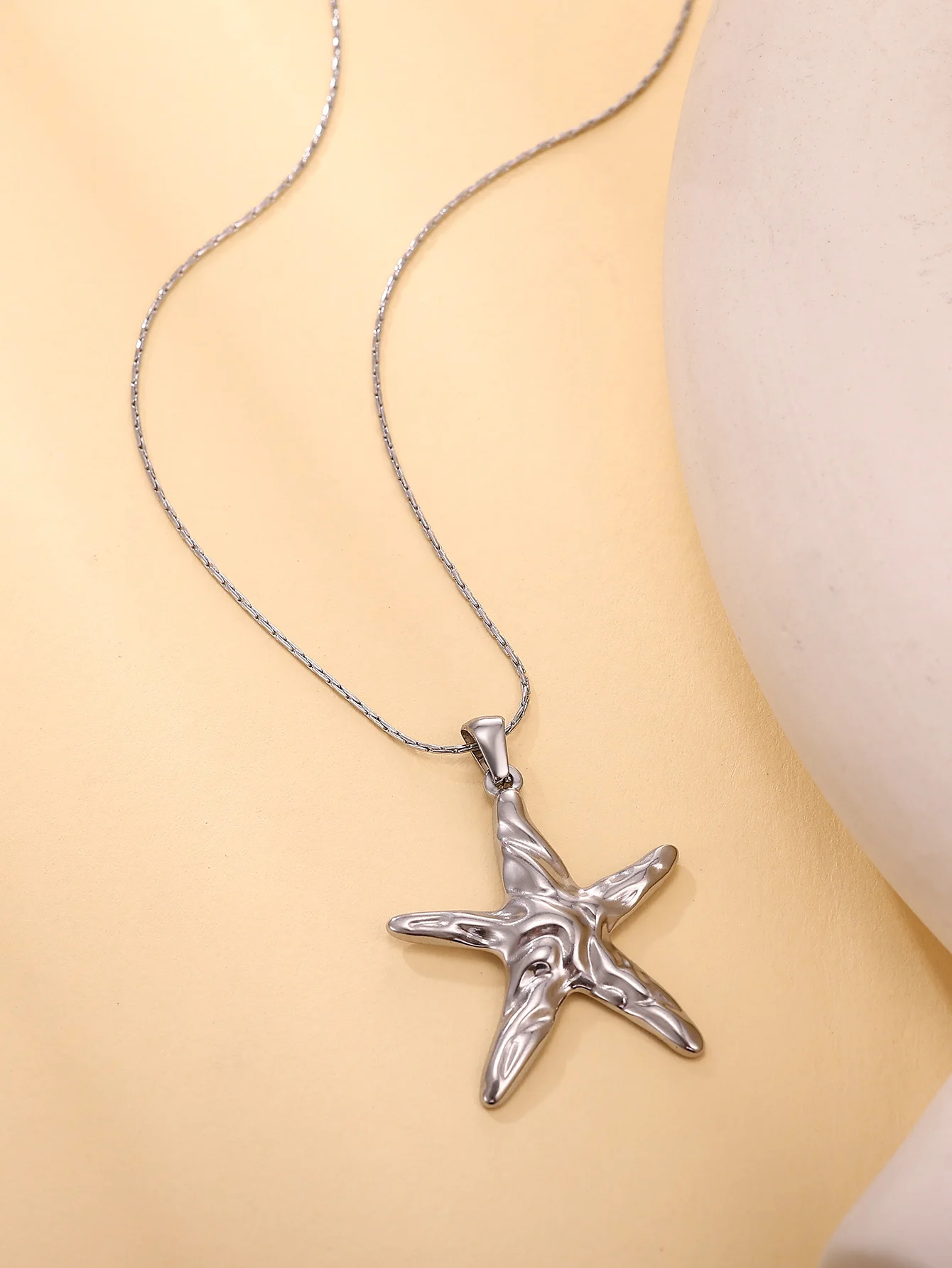 Stainless Steel Starfish Necklaces For Women