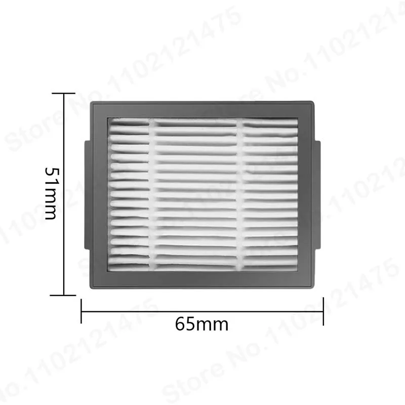 Kit Ricambi Per IRobot Roomba - 4 Filtri HEPA, 1 Spazzola Gomma, 4 Spazzole Laterali