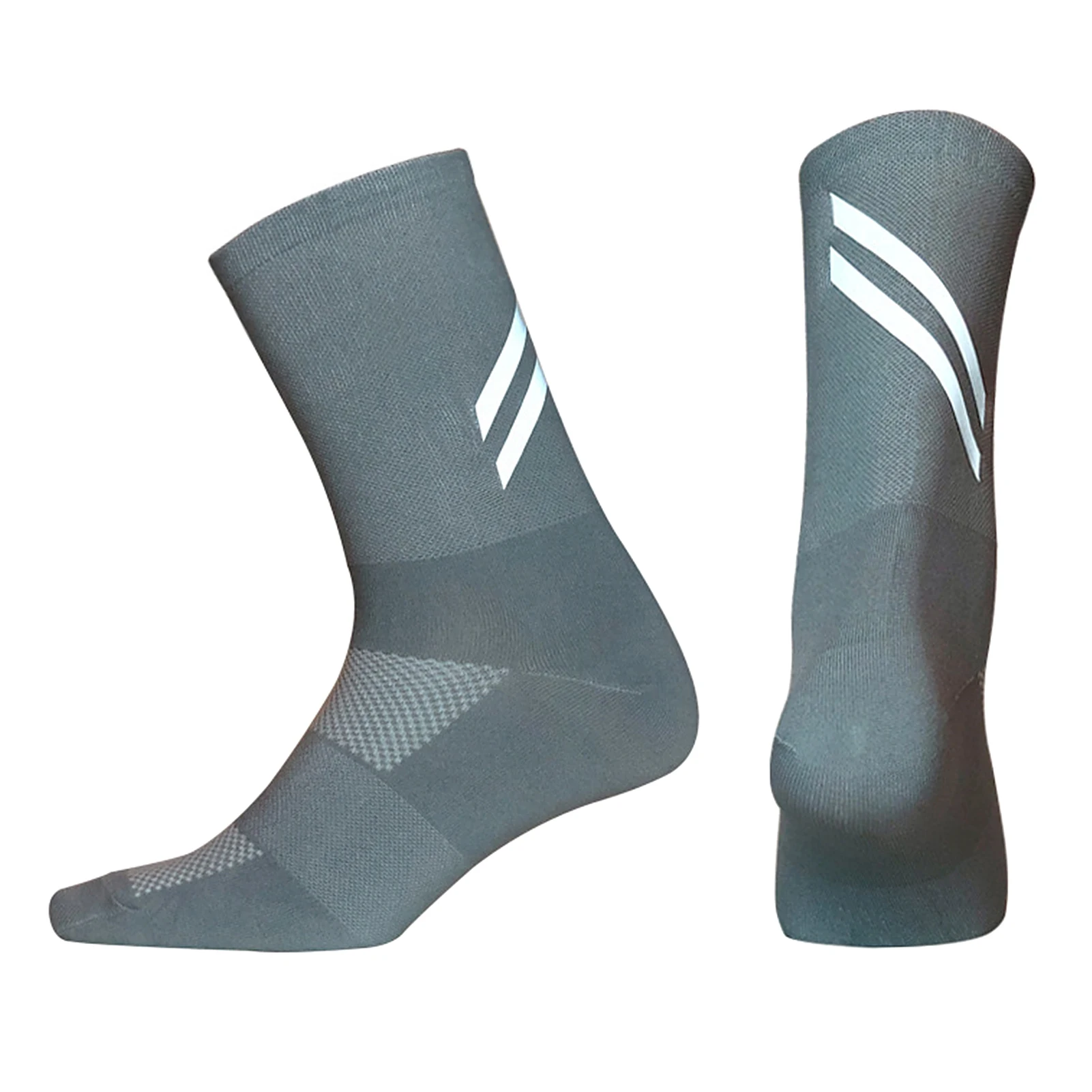 Sports Socks Men Reflective Socks Fit EU 39 46 for Running Cycling