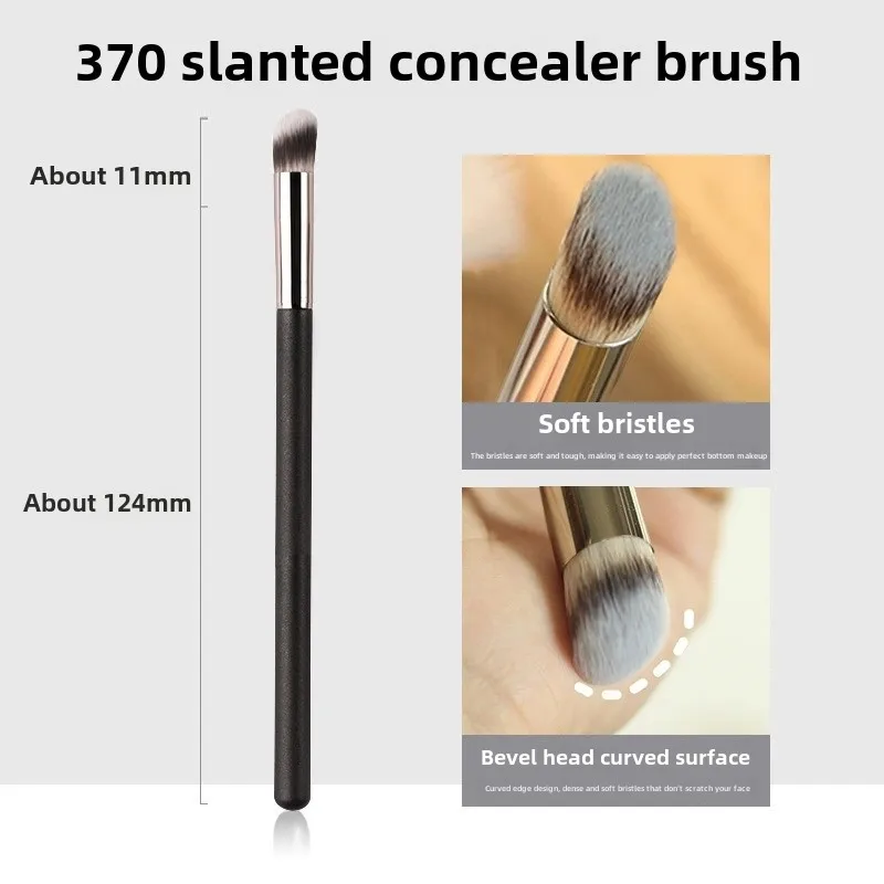 1 Adet Vakıf Kapatıcı Fırça Yumuşak Fırça Ölçekli Makyaj Fırçası Burun Kontur Fırçası Gözler Kalın Yüz Makyaj Fırçası