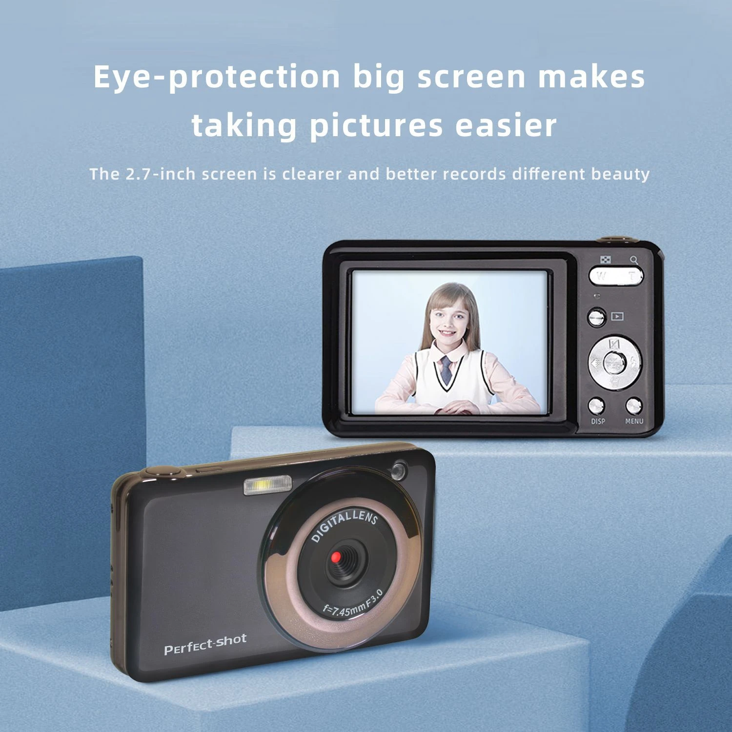 Mini Digital Camera 48mp 2 7k Camera Vlogging Camera For Youtube 30fps 8x Zoom Video Camera Camcorder 22 Recording Camera Aliexpress