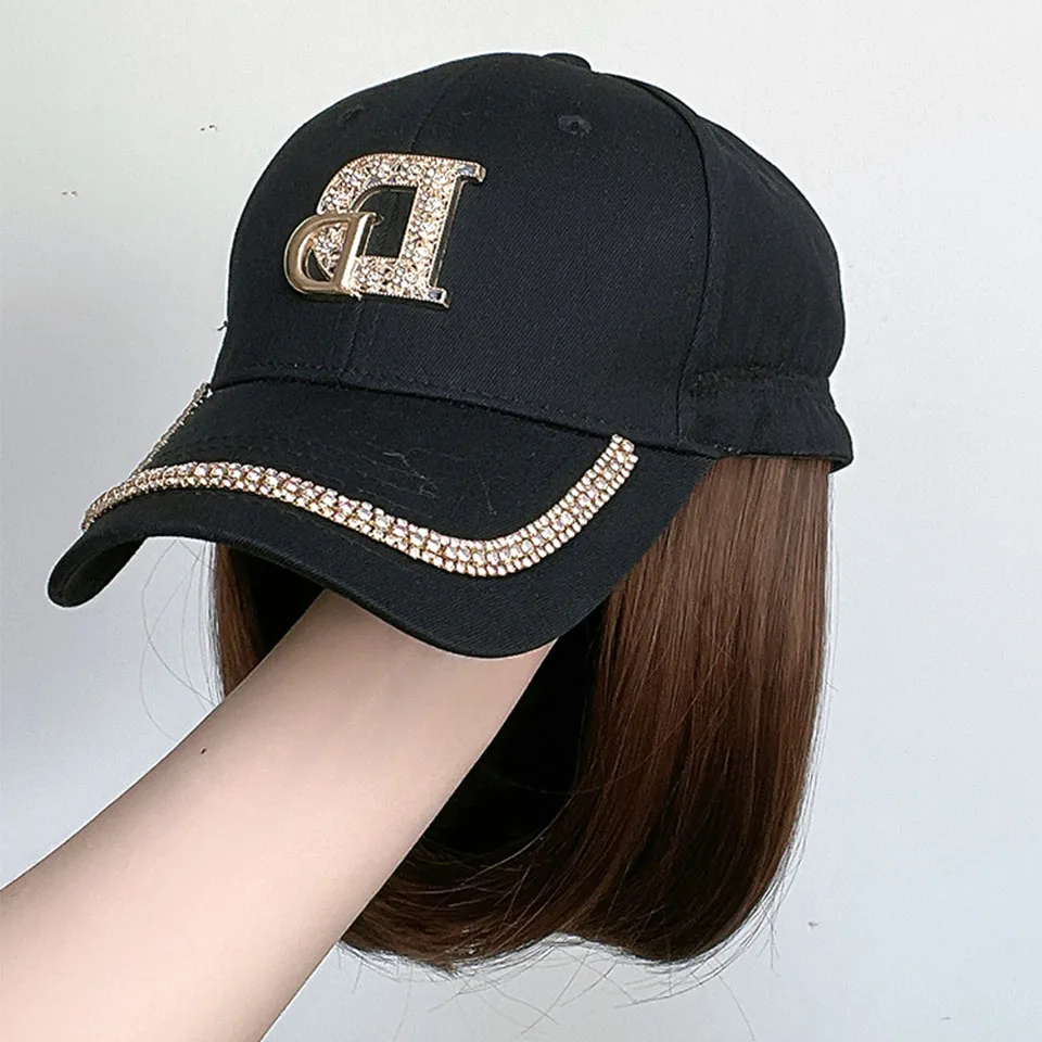 Synthetic Short Bob Wig Cap for Women with Heat Resistant Fiber