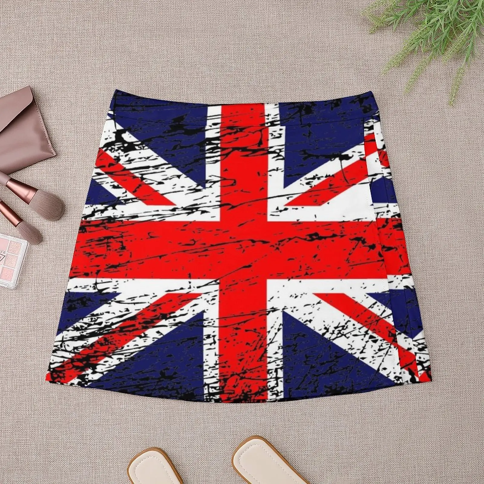 Great Britain British flag flag UK Union Jack Mini Skirt women's clothing trend 2024 women clothes