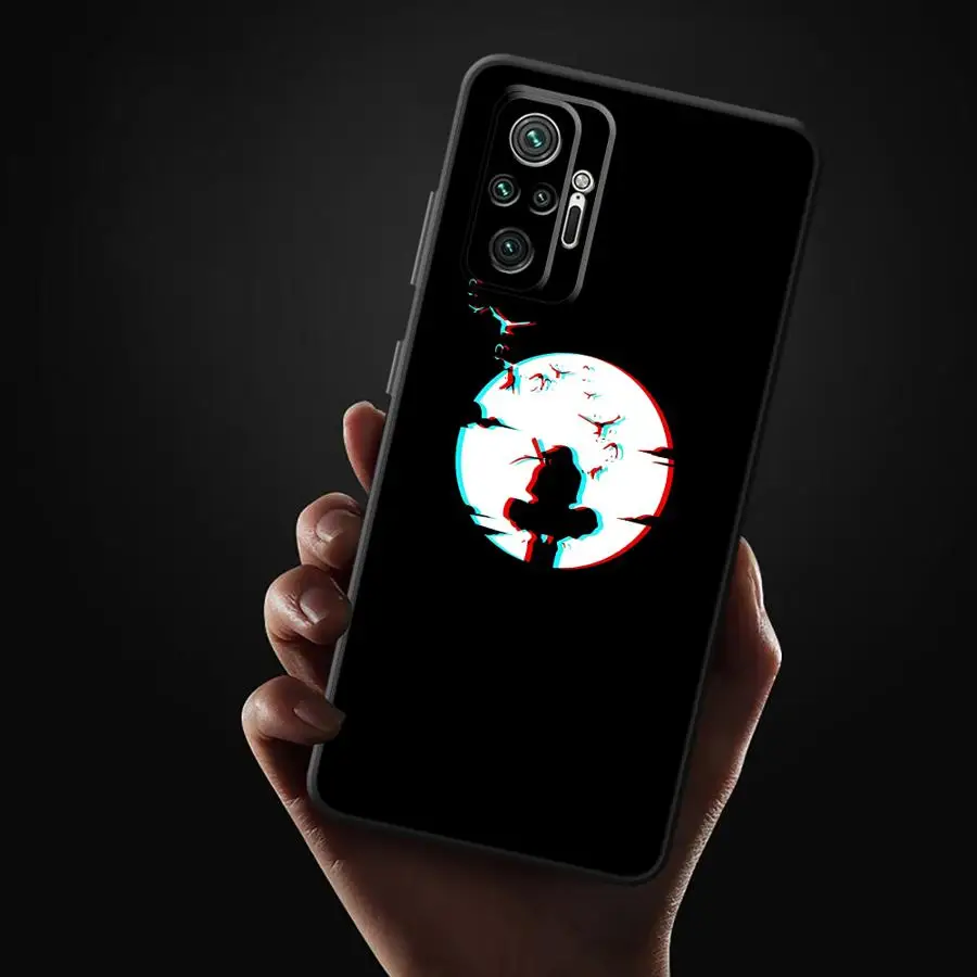 Uchiha Itachi Handsome Black Soft Phone Case