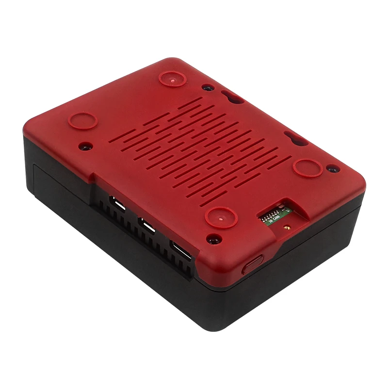 Estojo de Alumínio para Raspberry pi Argon Neo Embutido 30 mm Ventilador Pwn Aletas de Resfriamento Passivo Ventilação de Escape para Rpi Casca Bred - Imagem 5