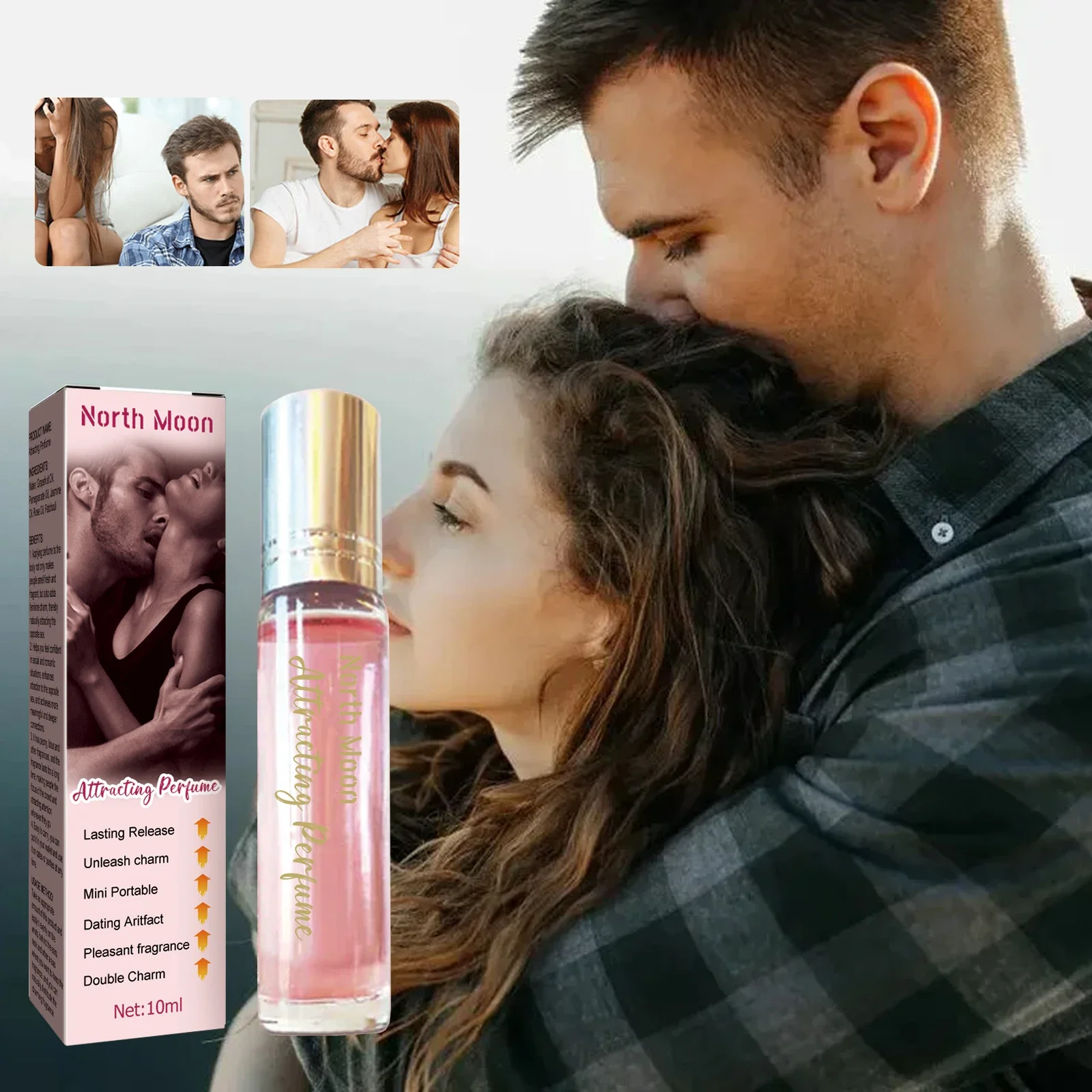 Sex Pheromone perfume Essential oil Attract Man Women Long Lasting Oil Pheromone Essential Oil