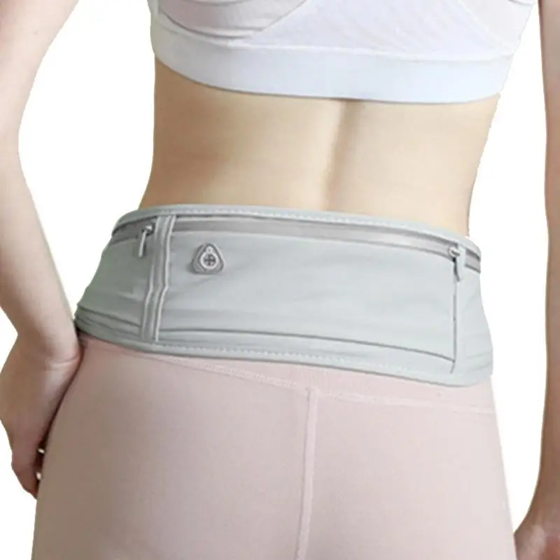 

Slim Running Belt Fitness Running Belt With Adjustable Size Fits Phones Keys & Cards Running Belt Waist Packs For Phones