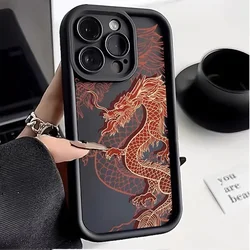 Luxury Fashion East Dragon Soft Phone Case Cover for Redmi Note11Pro 4G5G (Y1-T2768)