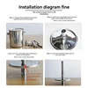 Constant Temperature Fermentation Barrel Wine Barrel Stainless Steel Fermenter Warming Wine Fruit Fermentation Equipment 4
