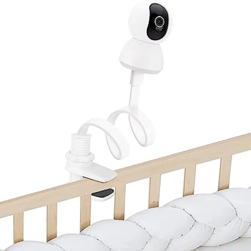 Security Camera Stand Camera Holder Stand Camera Holder Security Wall Mount Bracket Security Camera Bracket Camera Mount Panel Camera Mounting Base Security Camera Mount Camera Mount For Mi Camera Head Pro PTZ 2k Edition Book Desktop Clip Iron Bracket Adjustable Cradle Baby Punch-free