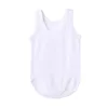 2/3/5pcs Newborn Baby Bodysuit  Unisex Baby Boy Girl Summer Clothes Sleeveless Jumpsuit Outfit Bebes Cotton White Vest Overall 3