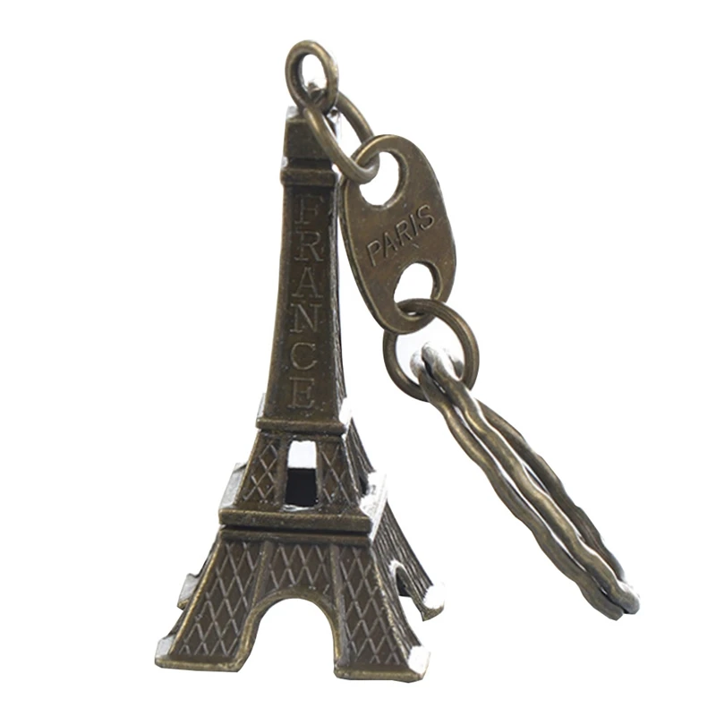 Fashion Paris Eiffel Tower Shape Keychain Novelty Gadget Trinket Souvenir Christmas Gift Keychain Drop Shipping