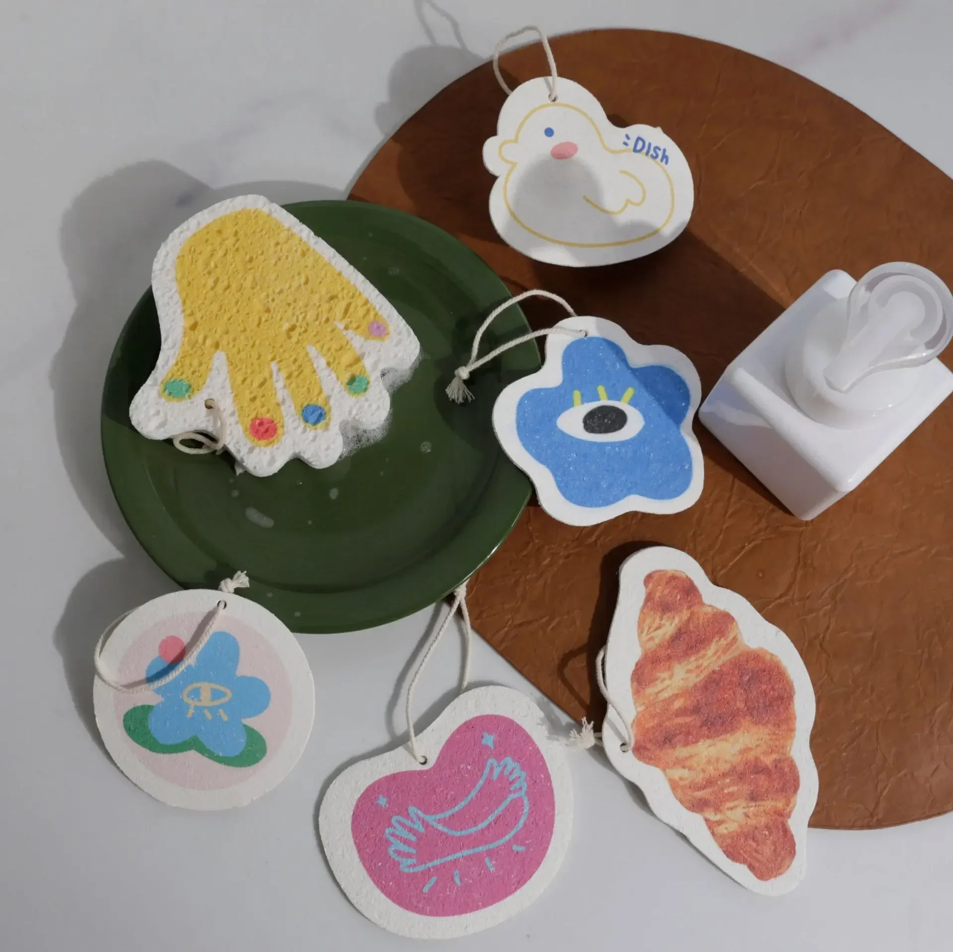 Tamponi Abrasivi Compressi Ambientali Forte Paglietta Rimuovi Macchie Spugna Per Piatti Panni Per La Pulizia Della Casa Milwauinj.