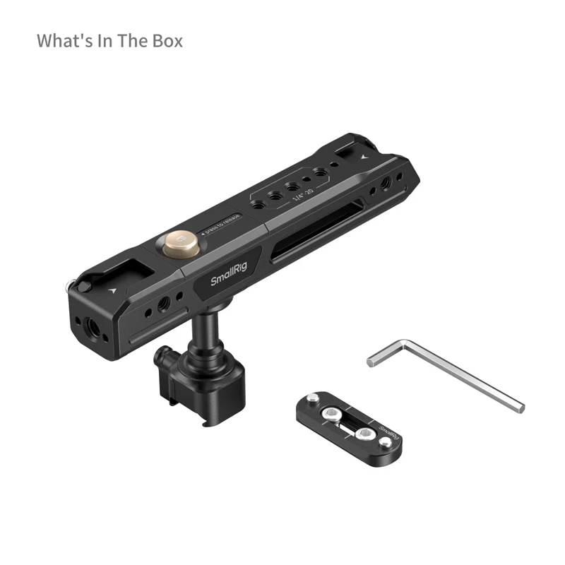 SmallRig Rotating Side / Top Handle with NATO Clamp longated 162mm Load 15kg Uni