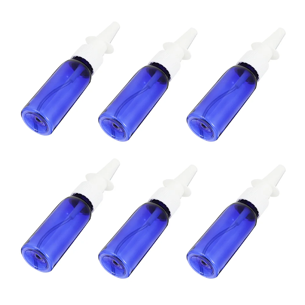 

Round Shoulder Bottle with Nasal Spray Empty Sub Liquid Bottles Trip Lotion Travel Containers