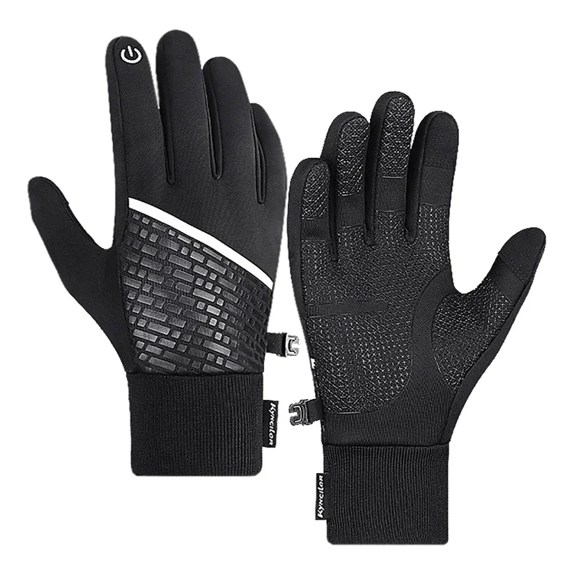 KyncilorWinterCyclingGlovesFullFingerTouchScreenBicycleGloves