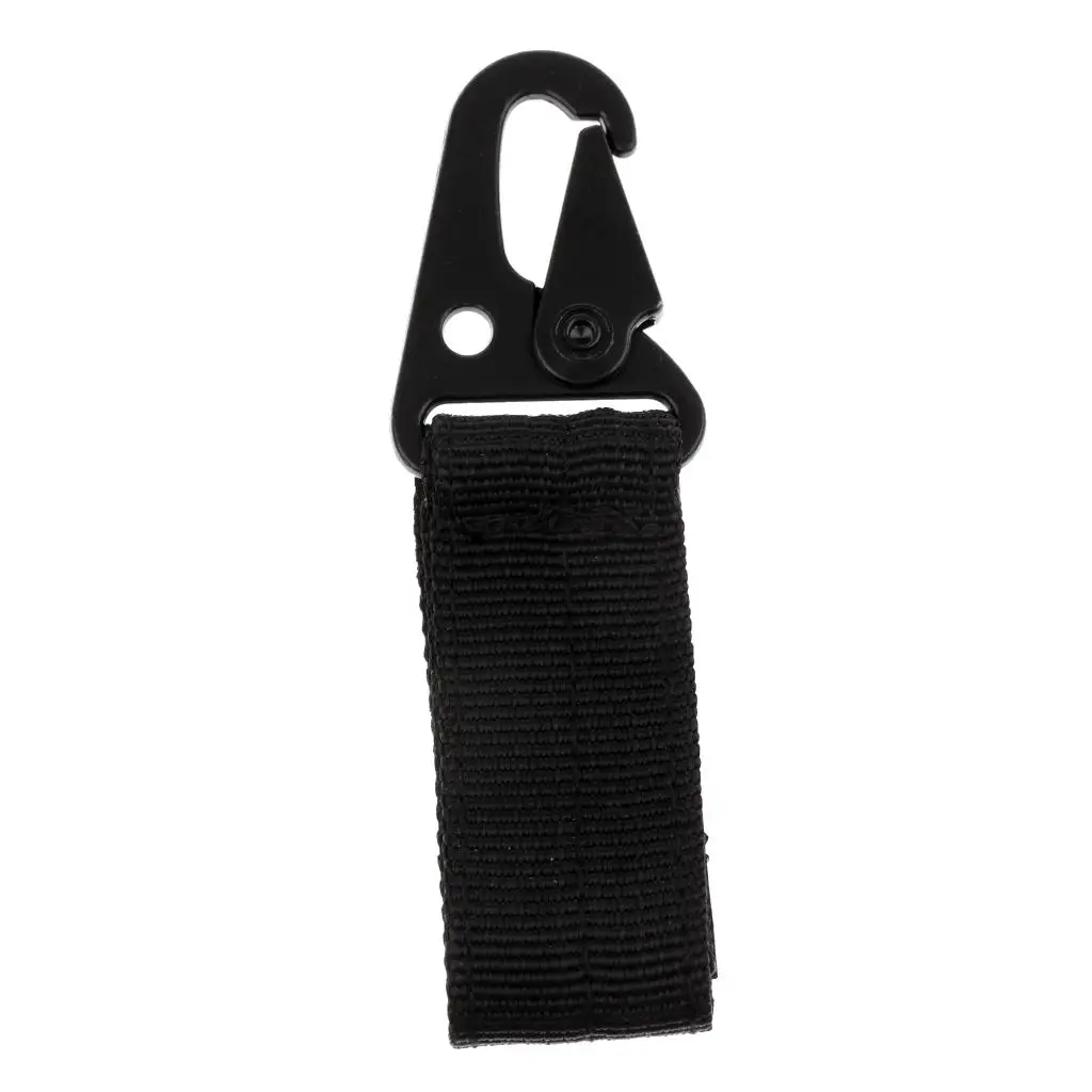 

1Pc Canvas Webbing Keychain Buckle Key Hook Clip Buckle Belt,Camping,Hunting