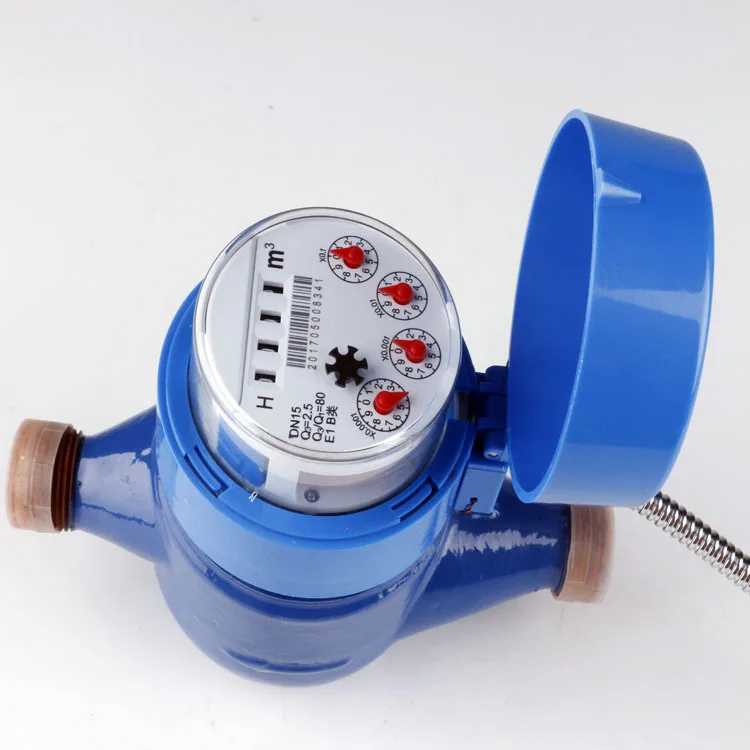 DN20 Photoelectric direct reading remote transmission cold and hot water meter m-bus 485 wired remote meter reading water