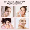 3D Microcurrent Electric Face Massager Lift Roller Mini Facial Lifting Device Sonic Vibration Skin Tighten Massage Beauty Care 5