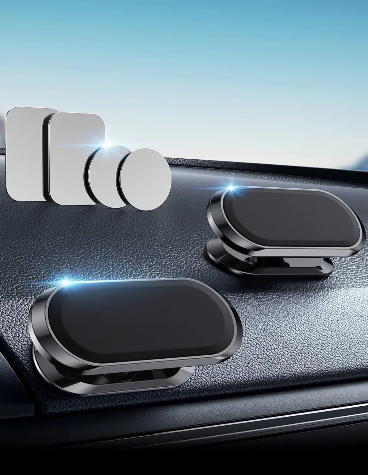 Magnetic Phone Holder for Car Cellphone Stand 360 Rotation Instrument Panel GPS Mount for Magsafe iPhone 16 15 14 13 12 Pro Max