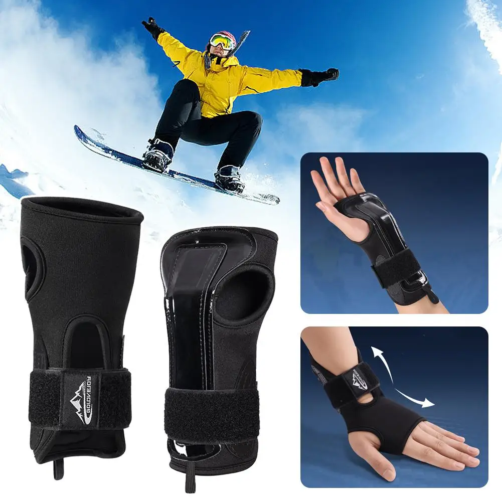 

Roller Skating Wrist Support Gym Skiing Wrist Guard Skating Hand Snowboard Protection Ski Palm Protector For Men Women Chil I1Z2