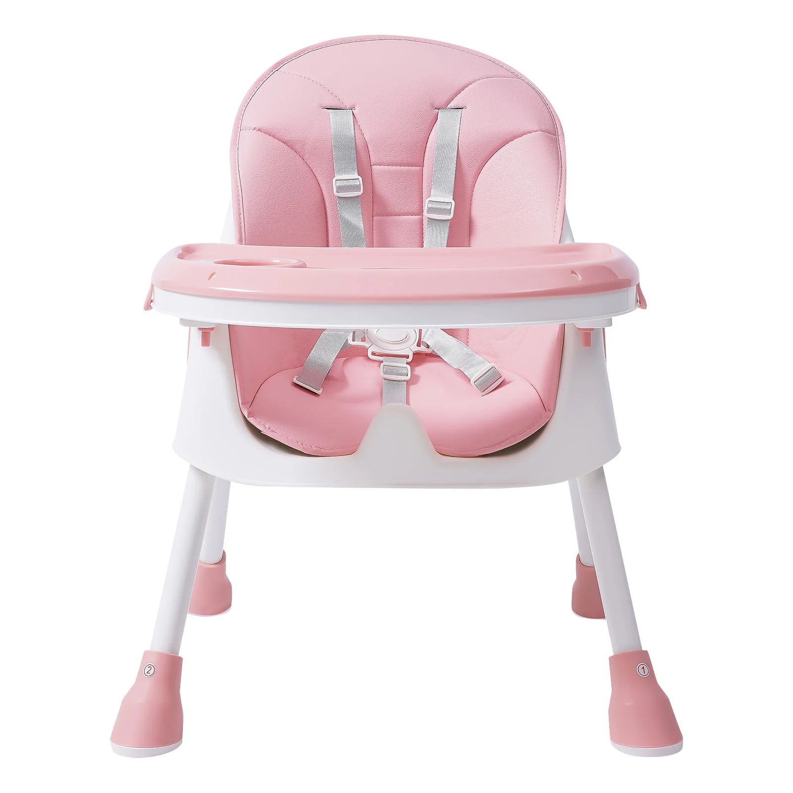 Babyhochstuhl, 2-in-1 Hochstuhl für Babys und Kleinkinder mit Fußstütze, Hochstuhl für Jungen und Mädchen ab 6 Monaten – Detail 11