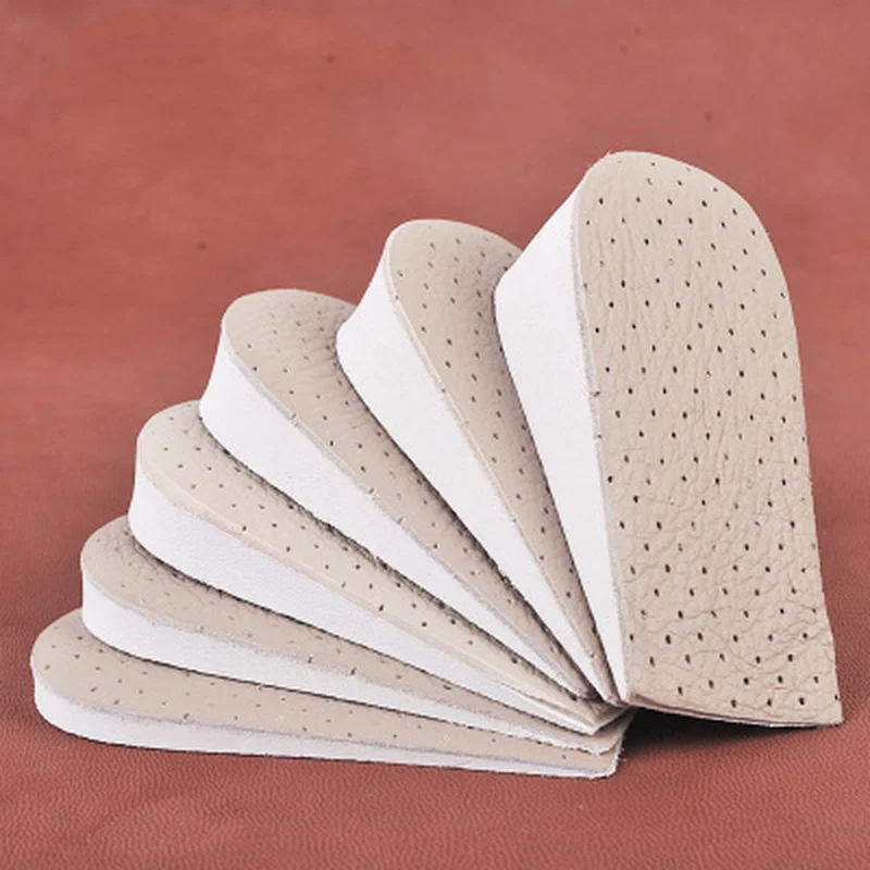 EVA Memory Foam Height Increased Insoles Heel Pad Invisible Shoe Inserts Heighten Increase Half Insole Foot Care Shoes Cushion