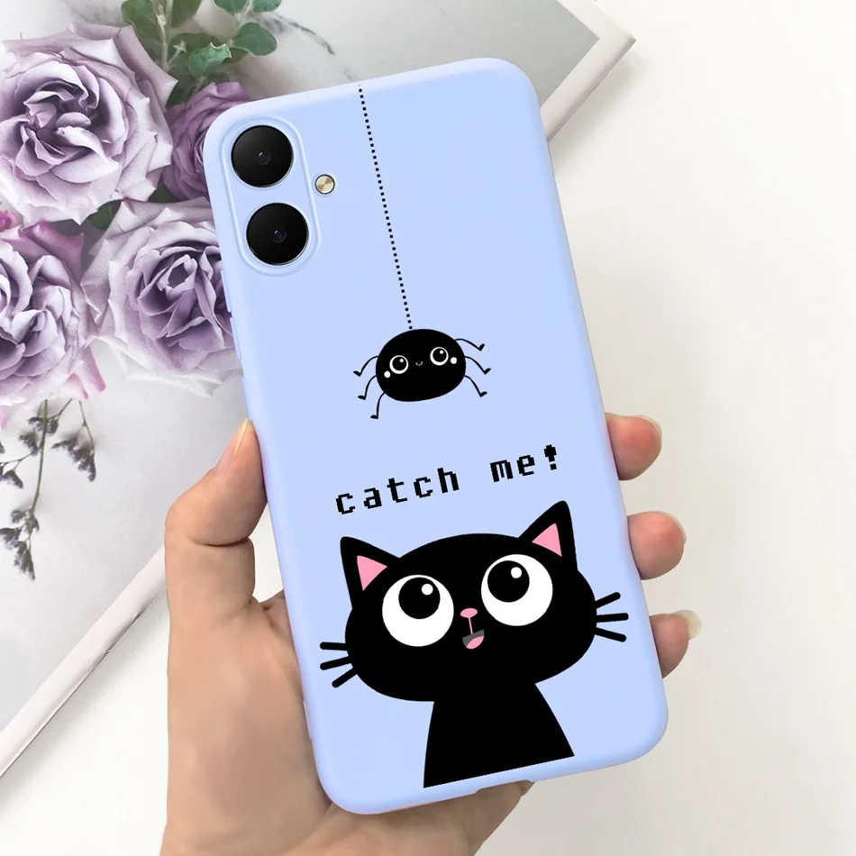 Cute Cartoon Candy Color Soft Silicone TPU Back Cover Phone Case