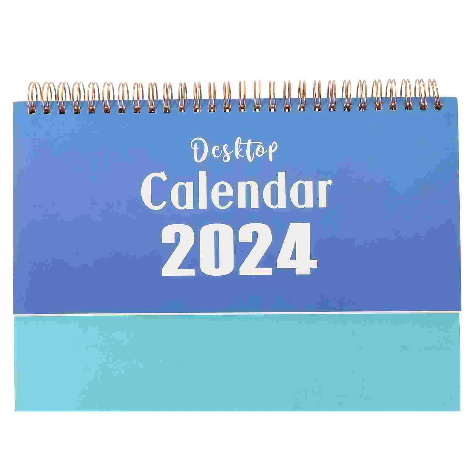 

2024 Desk Calendar Monthly Calendars Decorative Vertical Office for Ornament Paper Flip