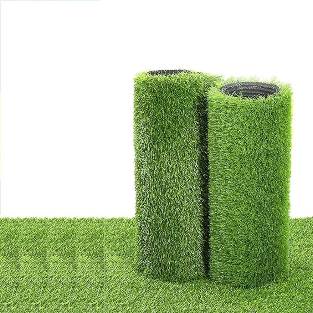 Artificial Turf Roll 3.28ft x 32.8ft Realistic Faux Grass Carpet Rug Synthetic Outdoor Landscape Mat for Pet Indoor Outdoor Yard