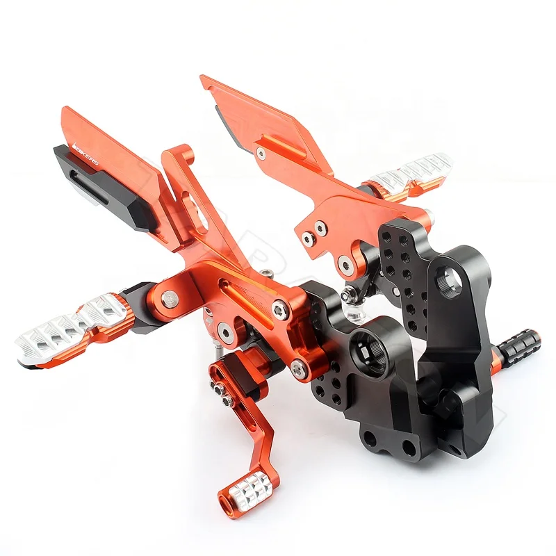 

New CNC billet aluminium alloy footrest rearset rear sets for Duke200