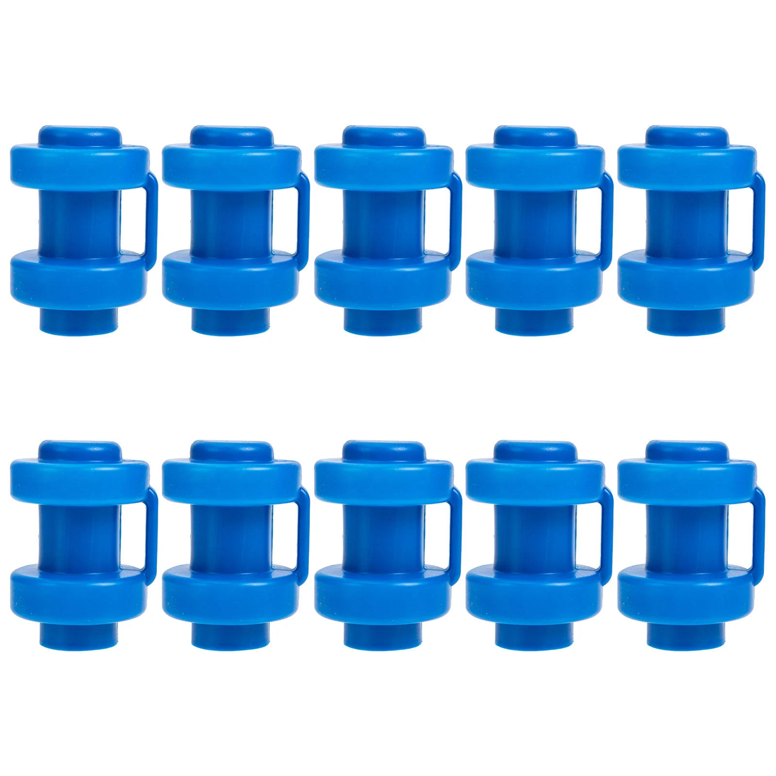 

10 Pcs Kid Trampolinesss Steel Top Cover Replacement Caps Poles Parts Supplies Covers Replacements Hamacas Para Patio Children
