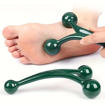 Massaggiatore manuale Design ergonomico Materiale plastico durevole Strumento di massaggio portatile, adatto per l'uso in uffici e palestre
