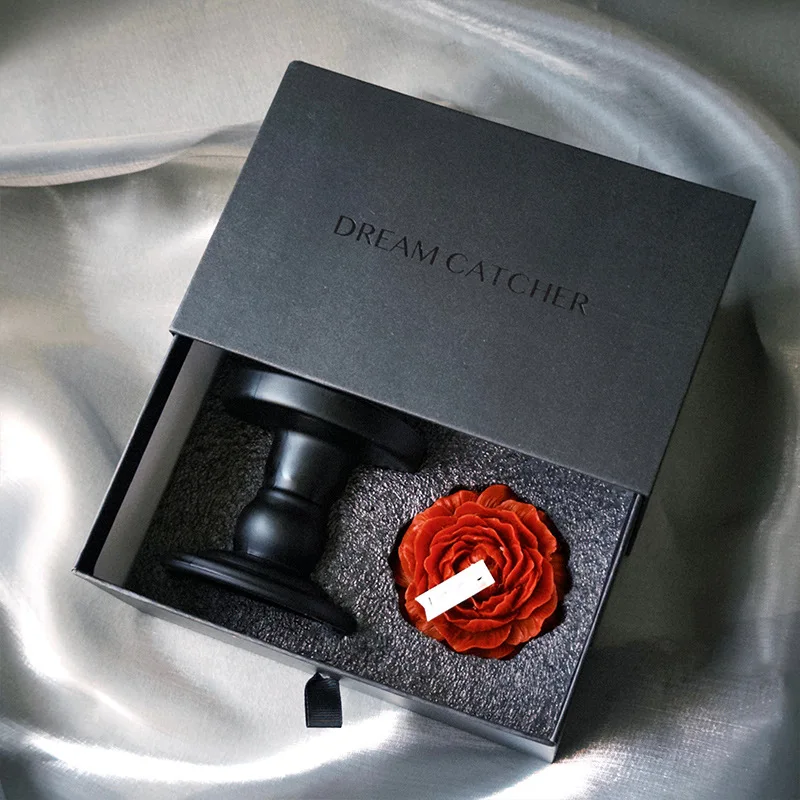 Black Ceramic Aromatherapy Candle Gift Set for Wedding Party Decor