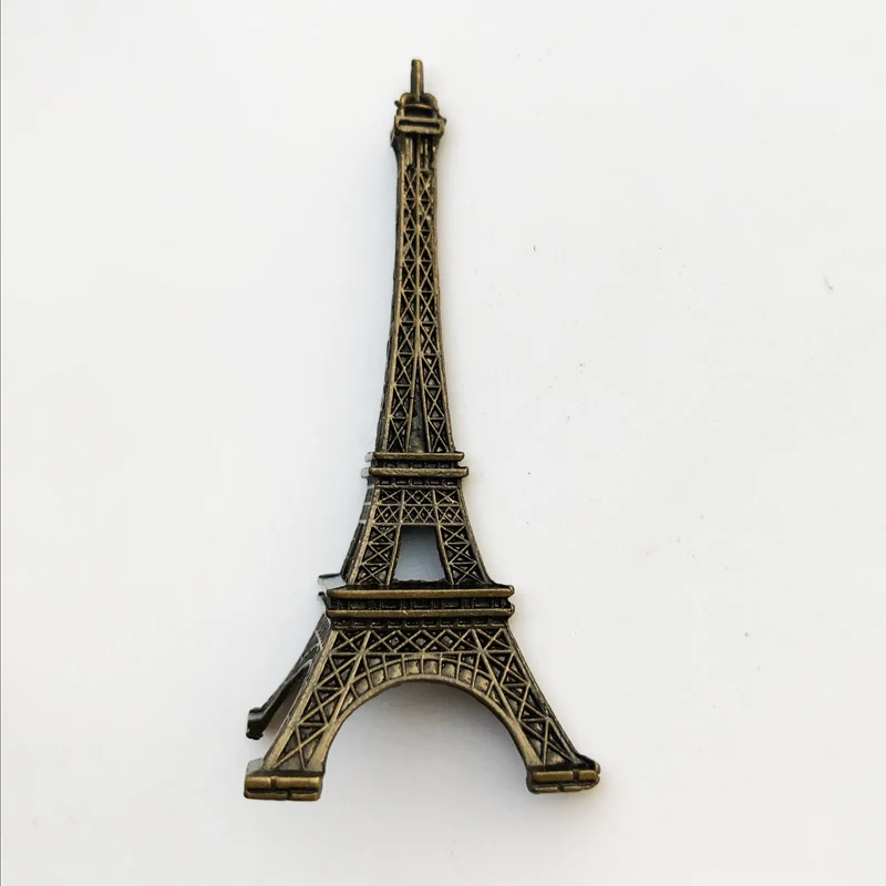 

Creative Paris Tower Fridge Magnet, Stainless Steel Decorations, Crafts, Tourism Souvenir, Message Post, New