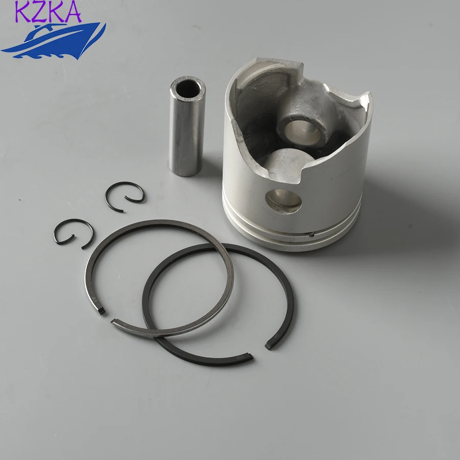 6E7-11631-00 Piston Kit Std With Piston Ring For Yamaha 2T Outboard 9.9HP 15HP 682 684 63V 63W series D56mm Parsun 682-1631-00