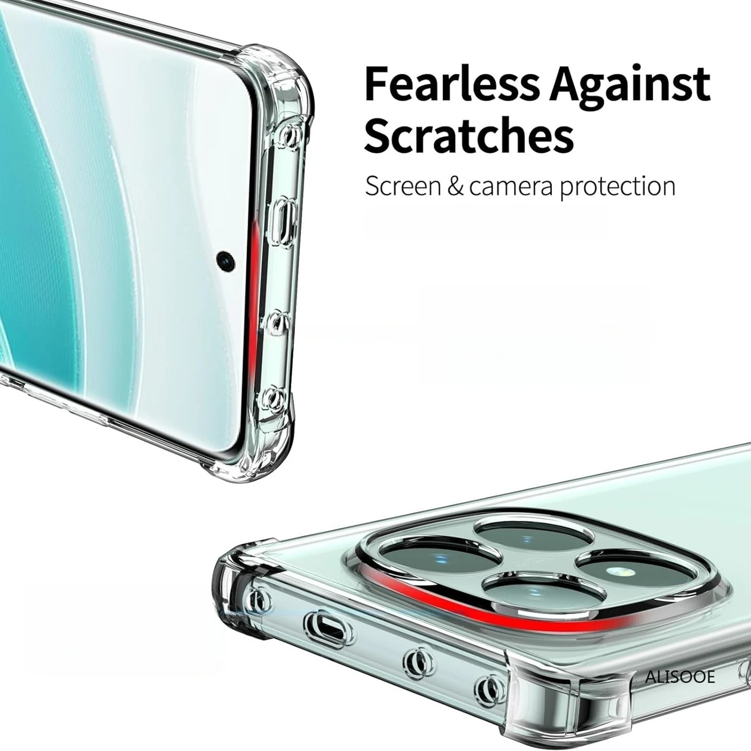 Ultra Thin HD Transparent Soft Cover Case – Clear  with Enhanced Protection