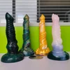 Licker New Limited Edition Multi Color Alien Dildo With Suction Cup Fantasy Anal Plug G Spot Stimulate Sex Toy For Masturbator 1