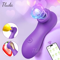 Klitoris-Sauger-Vibrator für Frauen, Vakuum-Saugen, Klitoris-Nippel-Stimulator, weiblicher Masturbator, APP-Steuerung, Sexspielzeug für Paare 1