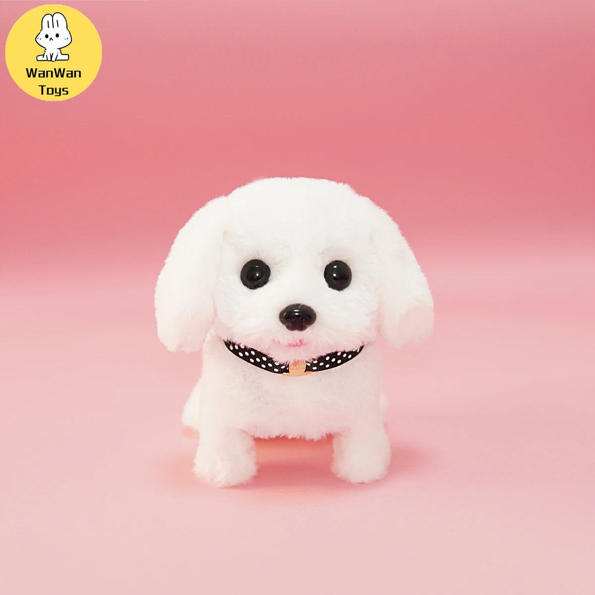 Plush Simulation Electric Puppy Toy Dog Doll Will Walk Will Call Will Walk, Electronic Pet Toy Christmas Halloween Thanksgivin 6